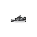 Basket new balance bb480 - homme - gris / blanc - tige en cuir pleine fleur