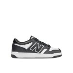 Baskets new balance - bb480lv1 - blanc - plat - lacets - mixte - adulte - textile