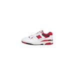 Basket new balance bb550 - mixte - blanc - cuir - lacets