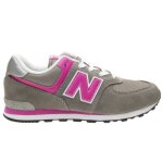 Basket new balance gc 574 - new balance - gris - textile - lacets Basket new balance gc 574 - new balance - gris - textile - lacets