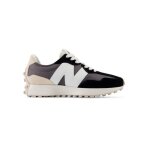 Baskets new balance pour homme - modle unisexe - noir - lacets - talon plat
