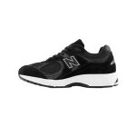 Basket new balance m2002 rbk phantom - noir - homme - lacets - plat