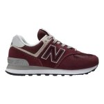 Baskets - new balance - ml574 - bordeaux - talon plat - lacets - bout rond