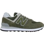 Baskets - new balance - ml574ego - homme - vert - daim - nubuck