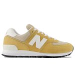 Baskets new balance u574pbe pour homme - jaune - dessus synthtique - lacets - talon plat