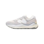 Basket new balance w5740 - femme - gris - plat - lacets - daim - nubuck