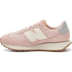 Basket new balance - ws237 - hl1 - femme - rose - cuir - lacets