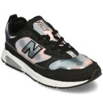 Baskets new balance wsxrcry - femme - noir - textile - lacets - plat