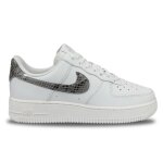 Basket nike air force 107 fantome - blanc - femme - cuir - lacets - plat