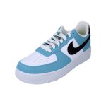 Baskets - nike - air force 1 07 next nature - femme - bleu - lacets - plat