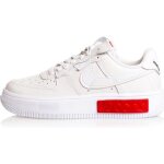Basket nike air force 1 fontanka - femme - cuir - lacets - beige Basket nike air force 1 fontanka - femme - cuir - lacets - beige