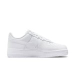 Baskets - nike - air force 1 low lx - femme - blanc / or m�tallique / noir