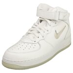 Baskets - nike - air force 1 mid 07 - homme - blanc - cuir - lacets