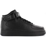 Basket nike air force 1 mid le junior - noir - femme - cuir - nike - lacets Basket nike air force 1 mid le junior - noir - femme - cuir - nike - lacets