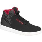 Baskets nike air jordan 1 flight 3 706954 - 001 - homme - noir - cuir - lacets - plat Baskets nike air jordan 1 flight 3 706954 - 001 - homme - noir - cuir - lacets - plat