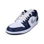Baskets - nike - air jordan 1 low - cuir - blanc - hommes