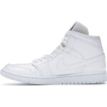 Basket nike air jordan 1 mid - blanc - homme - basket - ball - stabilisé - respirant Basket nike air jordan 1 mid - blanc - homme - basket - ball - stabilisé - respirant