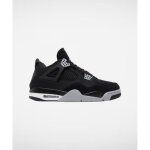 Baskets nike air jordan 4 toile noire - 42 - plateau - textile - adulte - noir - mixte - lacets Baskets nike air jordan 4 toile noire - 42 - plateau - textile - adulte - noir - mixte - lacets