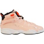 Basket nike air jordan 6 rings junior - rose - mixte - enfant - nike - lacets - plat - cuir Basket nike air jordan 6 rings junior - rose - mixte - enfant - nike - lacets - plat - cuir