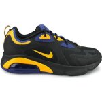 Basket nike air max 200 - homme - noir - lacets - textile - plat Basket nike air max 200 - homme - noir - lacets - textile - plat