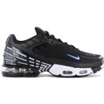 Basket nike air max plus 3 - homme - noir - lacets - textile