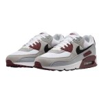 Baskets - nike - air max 90 - blanc - gris - rouge bordeaux - confort exceptionnel