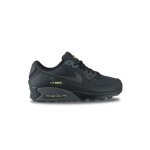 Basket - nike - air max 90 - cuir - noir - amorti max air visible