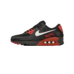 Basket - nike - air max 90 - noir - cuir - homme