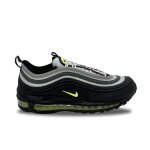 Basket nike air max 97 - nike - platine noir volt - cuir mesh - homme