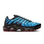 Baskets nike air max plus gs ? bleu & noir ? silhouette cultissime et inspiration marine
