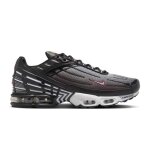 Baskets - nike - air max plus iii - noir avec touches rose - amorti max air - tige en mesh et cuir synthtique ...