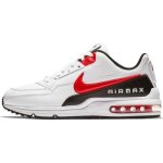 Baskets - nike - air max ltd 3 - blanc / rouge - homme - cuir - lacets