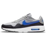 Basket nike air max sc - gris - cuir - nike - plat - adulte - mixte - lacets