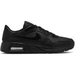 Basket nike air max sc - noir - cuir - lacets