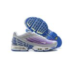 Baskets nike air max tn 3 plus homme femme chaussures entra�nement de sport violet blanc