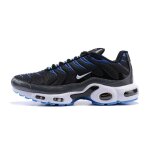 Baskets nike air max tn plus homme chaussures entra�nement de sport noir gris bleu