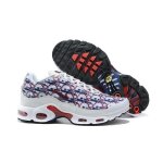 Baskets nike air max tn plus homme chaussures entra�nement de sport rouge bleu blanc
