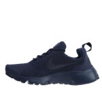 Basket - nike - air presto fly junior - bleu marine - empeigne en mesh - semelle en mousse