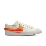Baskets - nike - blazer low 77 jumbo - femme - blanc - cuir - lacets