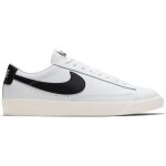 Baskets nike blazer low leather - nike - homme - blanc - lacets - cuir - plat