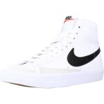 Basket - nike - blazer mid 77 - femme - blanc - textile - lacets