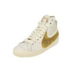 Baskets nike blazer mid 77 jumbo pour hommes - blanc - lacets