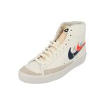 Baskets - nike - blazer mid 77 sd - cuir - blanc - lacets