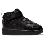 Baskets - nike - court borough mid 2 - noir - mixte - bb