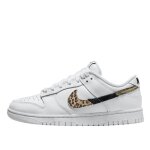Basket nike dunk lo se leopard - blanc - textile - lacets Basket nike dunk lo se leopard - blanc - textile - lacets