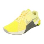 Baskets nike femme metcon 8 do9327 - jaune - lacets - plat - synth�tique