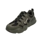 Baskets nike femme tech hera dr9761 - gris - noir - lacets - plat - synth�tique