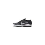 Basket nike flyknit zoom agility - 698616 - 005 - gris - femme - lacets - textile