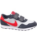 Baskets - nike - md valiant gs - rouge - scratch - textile