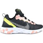 Basket nike react element 55 prm noir cd6964 - 002 - femme - synth�tique - lacets